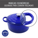 Olla Hierro Forjado Dutch Oven Blue Beathon 1 un