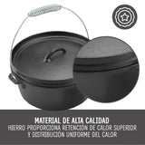 Olla Curada Hierro Forjado Dutch Oven Beathon 1 un