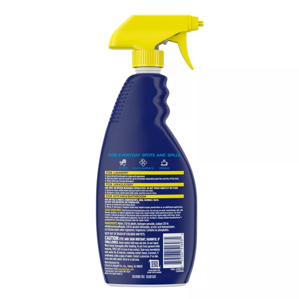 Quitamanchas en Spray OxiClean 635 ml