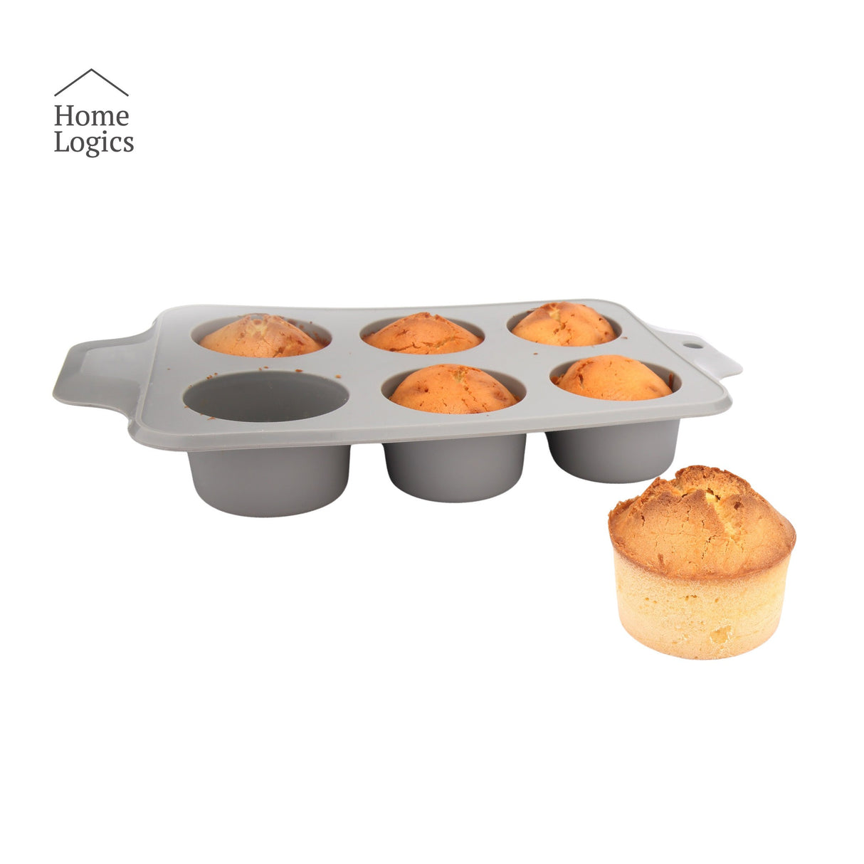 Molde Silicona Muffins Home Logics 1 un