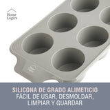 Molde Silicona Muffins Home Logics 1 un