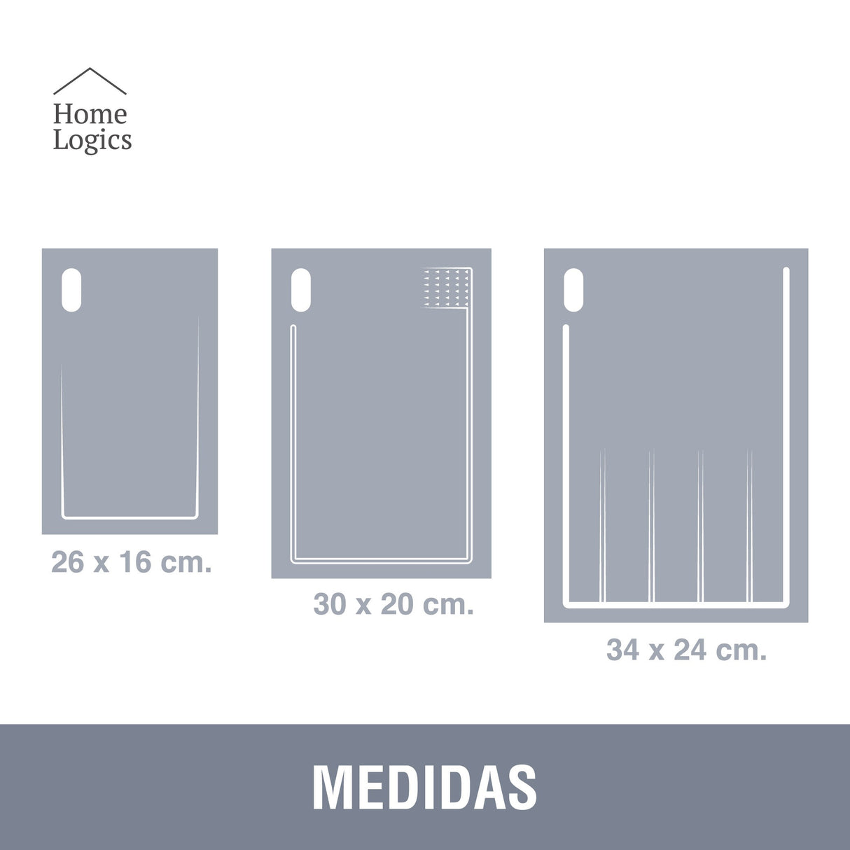 Set 3 Tablas de Cortar Home Logics 3 un