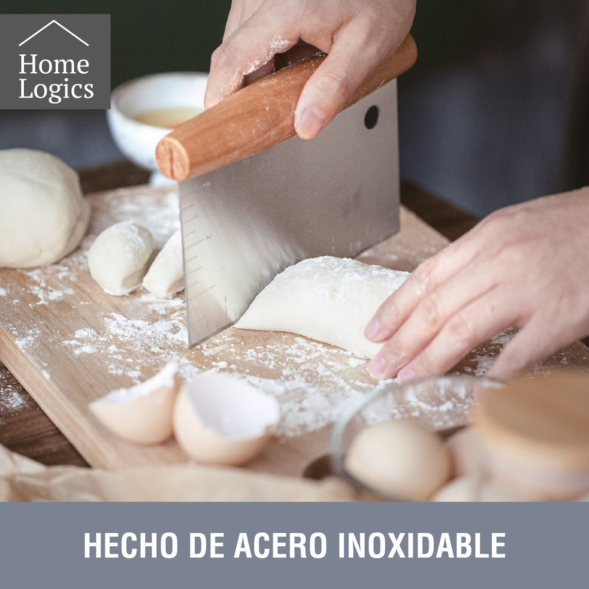 Cortador Raspador de Masa Home Logics 1 un