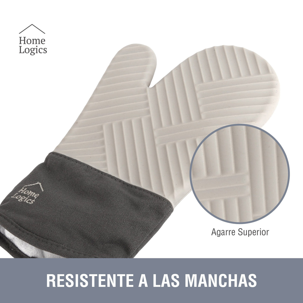 Guante para Horno Silicona Resistente Home Logics 1 un