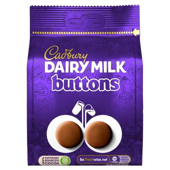 Chocolates Giant Buttons Cadbury 85 g