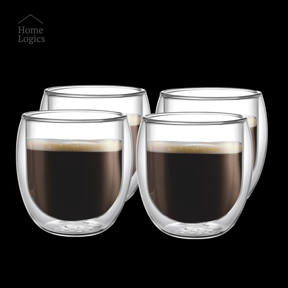 Vaso Double Wall Glass 200 ml Aramoro 6 un