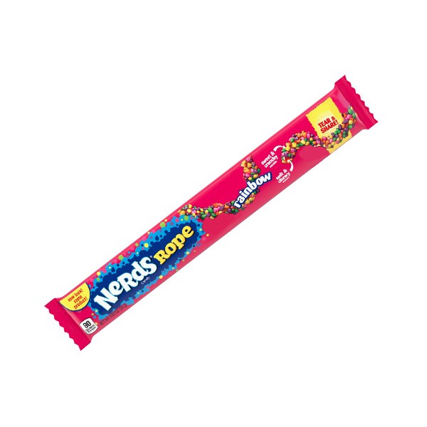 Masticables Rope Rainbow Nerds 24 un x 26 g