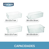 Set 4 Organizadores de Refrigerador Storeware 4 un