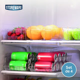 Set 4 Organizadores de Refrigerador Storeware 4 un