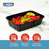 Set 10 Contenedores Herméticos Meal Prep Storeware 10 un