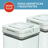 Set 5 Contenedores Herméticos Alimentos Storeware 5 un