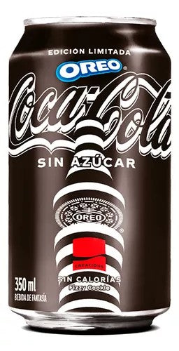 Bebidas Oreo Zero Lata Coca-Cola 6 un x 350 ml