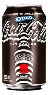 Bebidas Oreo Zero Lata Coca-Cola 6 un x 350 ml