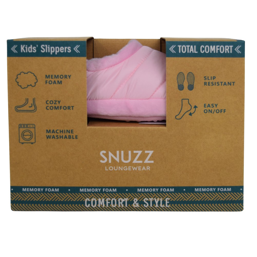 Pantuflas Niños Malmo Pink Snuzz 1 un