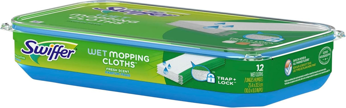 Mopas Superficies Húmedas Repuestos Swiffer 12 un