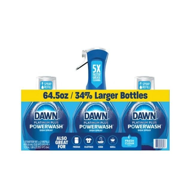 Lavalozas en Spray Platinum Plus Powerwash Dawn 1.91 L