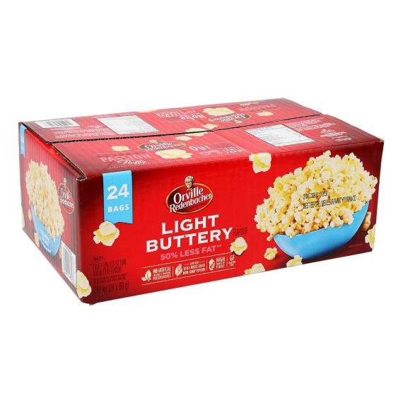 Cabritas Gourmet con Mantequilla Light Orville Redenbacher's 24 un x 80 g