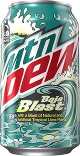 Bebidas Baja Blast Lata Mtn Dew 12 un x 355 ml