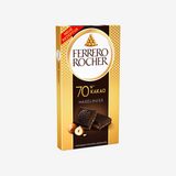 Barra Chocolate 70% Cacao Ferrero Rocher 90 g