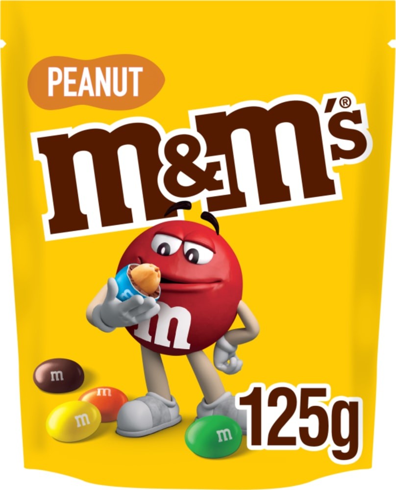 Chocolate Maní Pouch M&M's 125 g