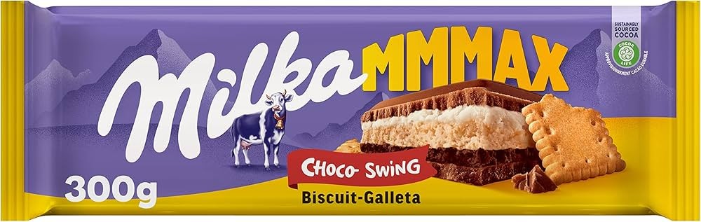 Chocolate con Galleta Milka 300 g