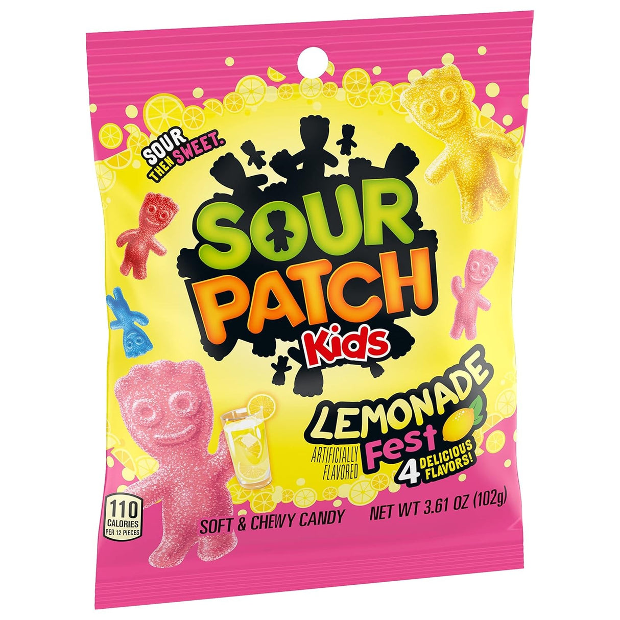 Gomitas Peg Lemonade Sour Patch Kids 102 g