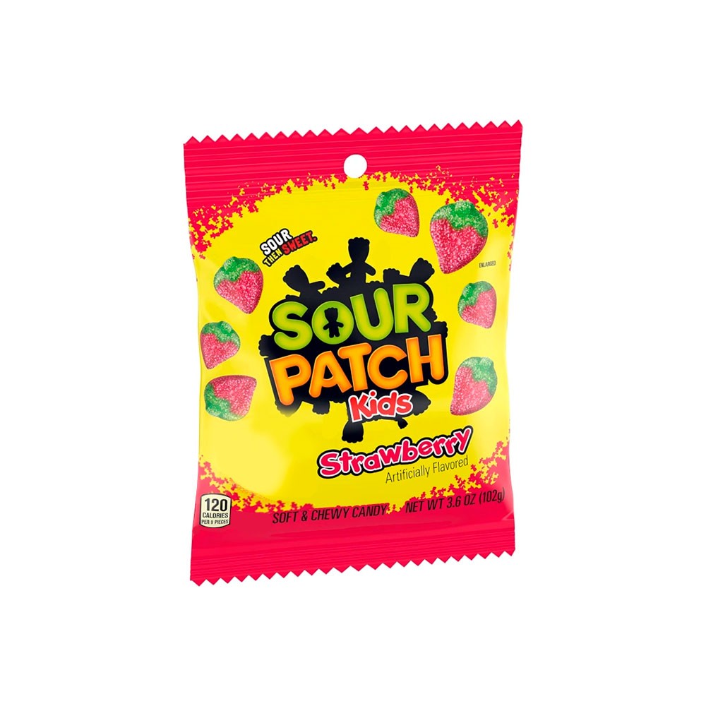 Gomitas Frutilla Sour Patch Kids 102 g