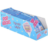 Caramelos Popping Cotton Candy Shock Rocks 24 un x 9 g