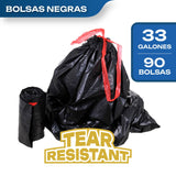 Bolsas Basura 84 x 99 cm Canway 90 un