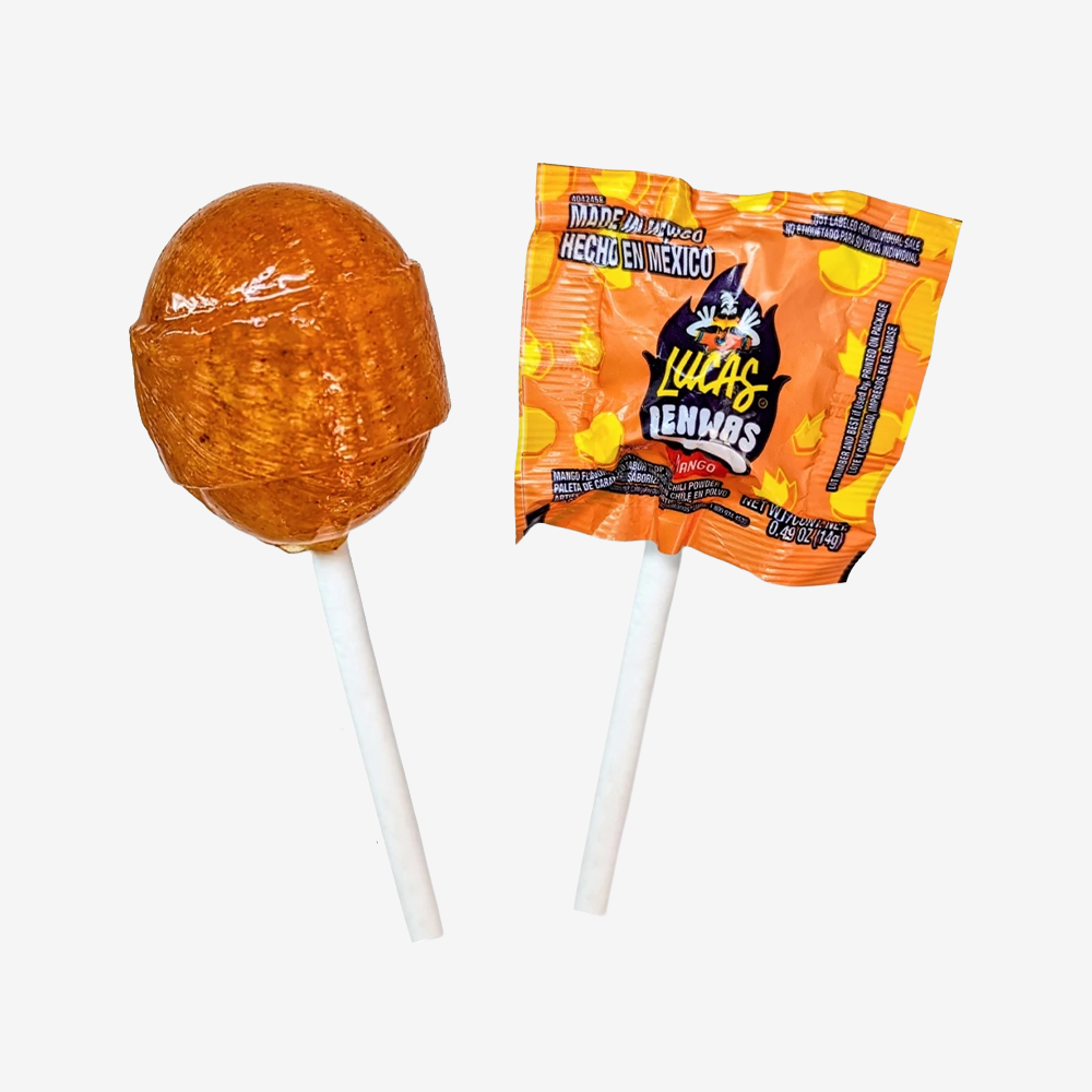 Chupetes Lenwas Mango Lucas 14 g