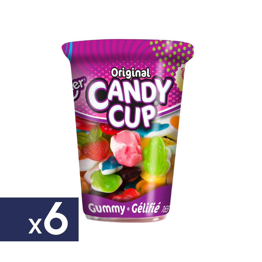 Gomitas Candy Cup Huer 6 un x 165 g