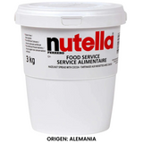 Crema Avellanas con Cocoa Alemana Nutella 3 kg