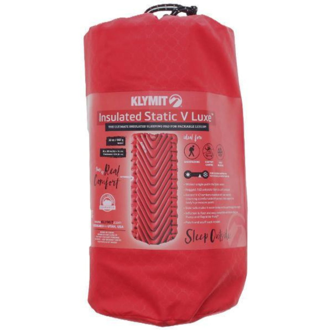 Colchón Aislante 198 X 76 Cm Static V Luxe Klymit 1 un