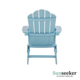 Silla Adirondack Plegable Lake Blue Sunseeker