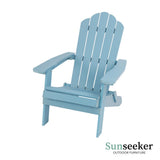 Silla Adirondack Plegable Lake Blue Sunseeker