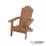 Silla Adirondack Plegable Brown Sunseeker