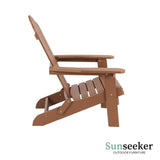 Silla Adirondack Plegable Brown Sunseeker