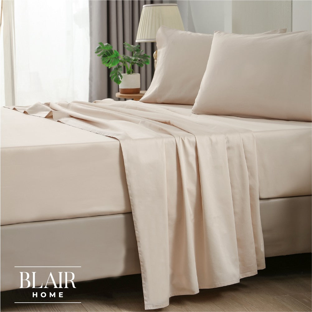 Set de Sábanas 400 Hilos Beige Blair Home