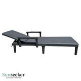 Reposera Sun Lounger Rattan Sunseeker