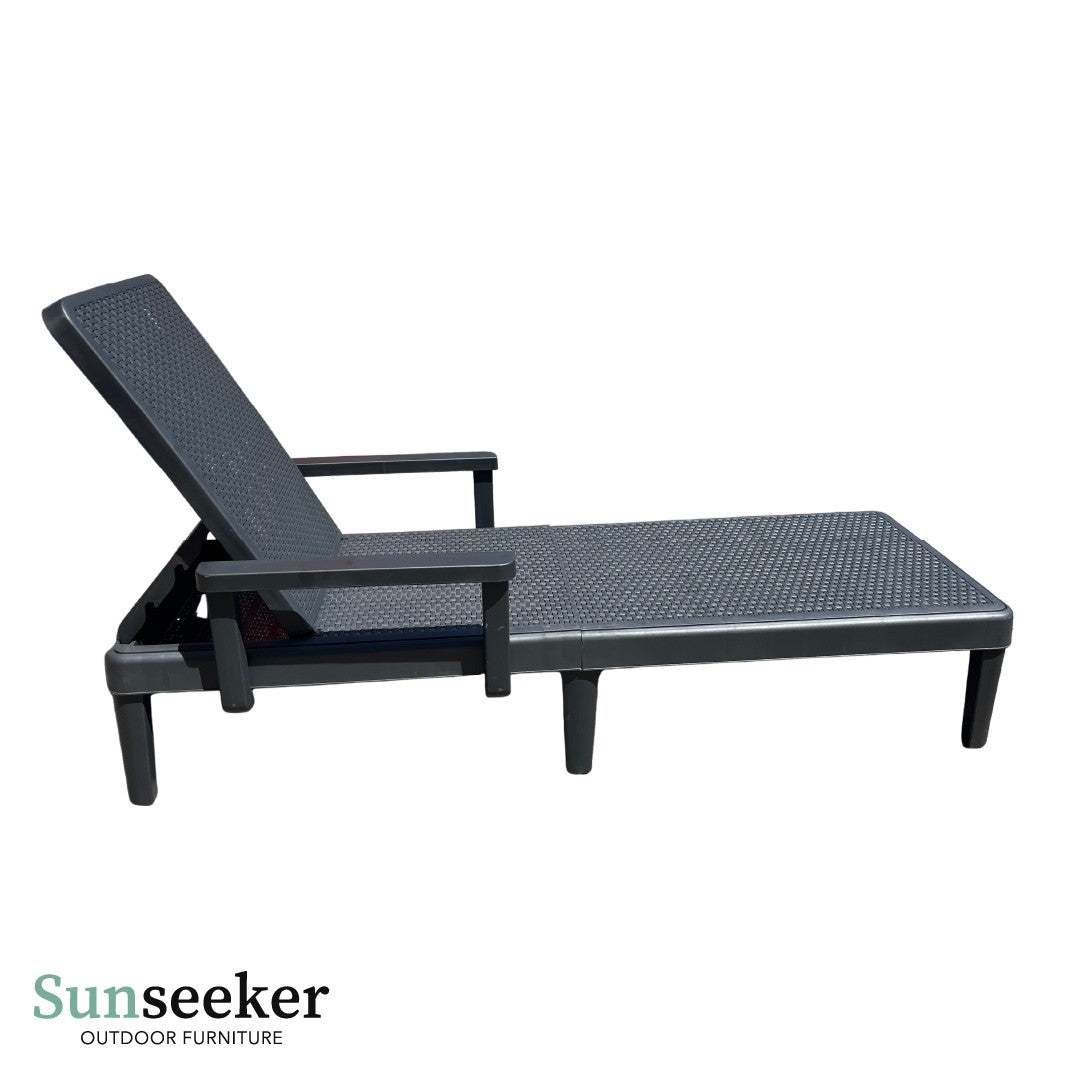 Reposera Sun Lounger Rattan Sunseeker