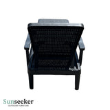 Reposera Sun Lounger Rattan Sunseeker