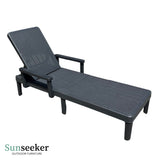 Reposera Sun Lounger Rattan Sunseeker