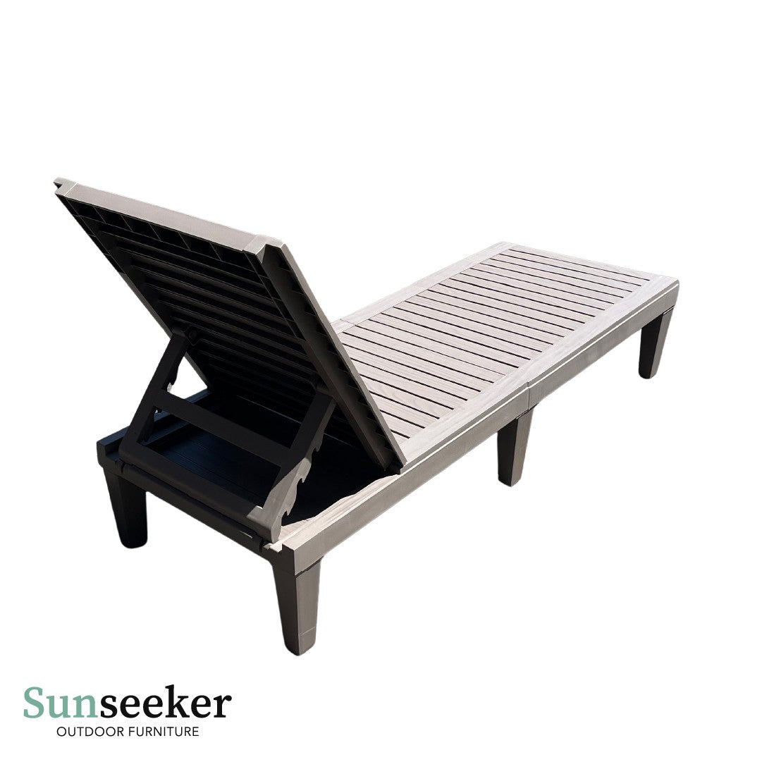 Reposera Sun Lounger Madera Sunseeker