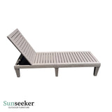 Reposera Sun Lounger Madera Sunseeker