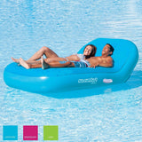 Flotador Inflable Chaise Lounge Blue 233x132 cm Airhead