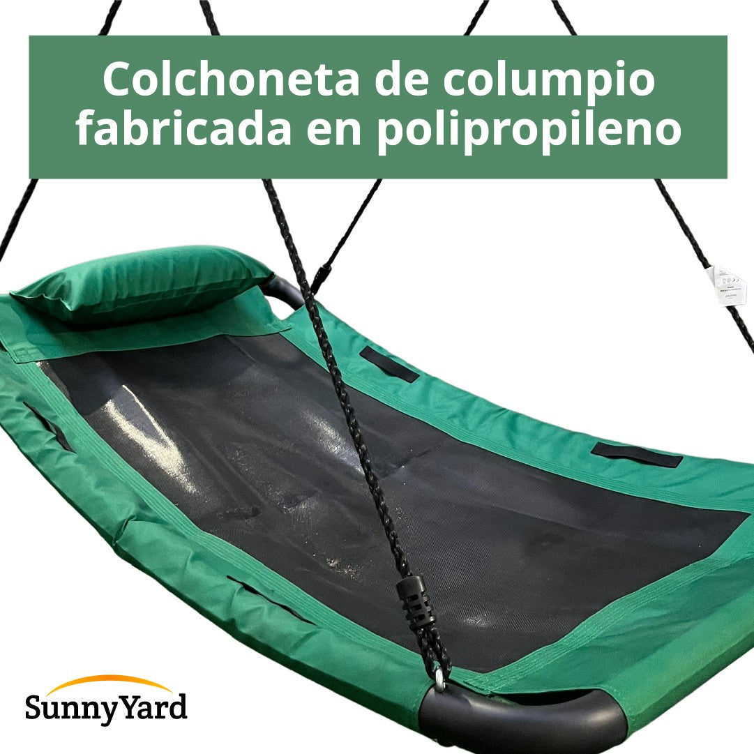 Columpio Exterior Rectangular 150x80cm Sensorial SunnyYard