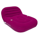 Flotador Inflable Chaise Lounge Pink 233x132 cm Airhead