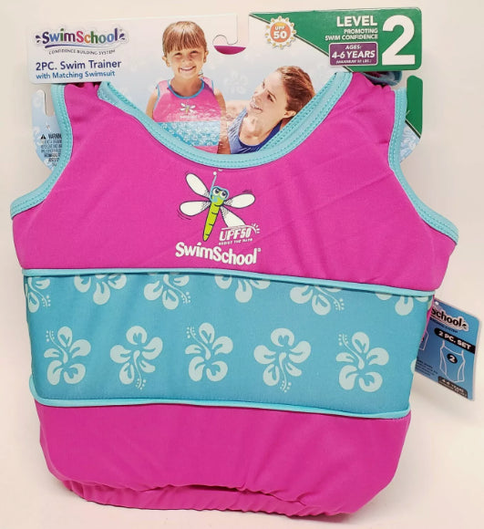 Traje Flotador Niños Swim Trainer Pink Swim School