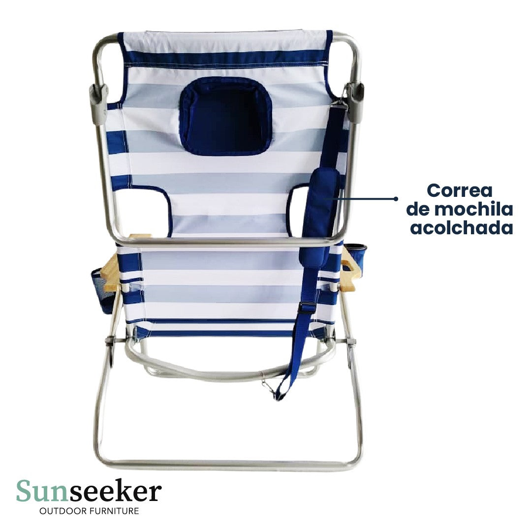 Silla y Reposera Playa Sunseeker