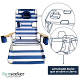 Silla y Reposera Playa Sunseeker